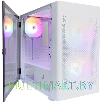 Корпус 1stPlayer DK D3-B (D3-B-WH-2F1P-W-1F1-W)